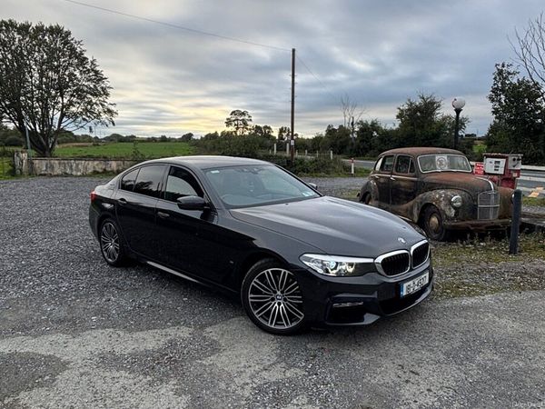 BMW 5-Series Saloon, Petrol Plug-in Hybrid, 2018, Grey