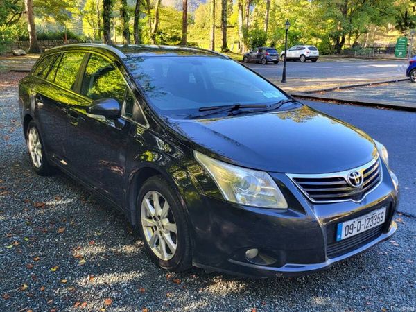 Toyota Avensis Estate, Diesel, 2009, Black