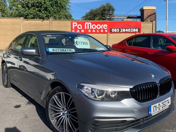 BMW 5-Series Saloon, Diesel, 2017, Grey