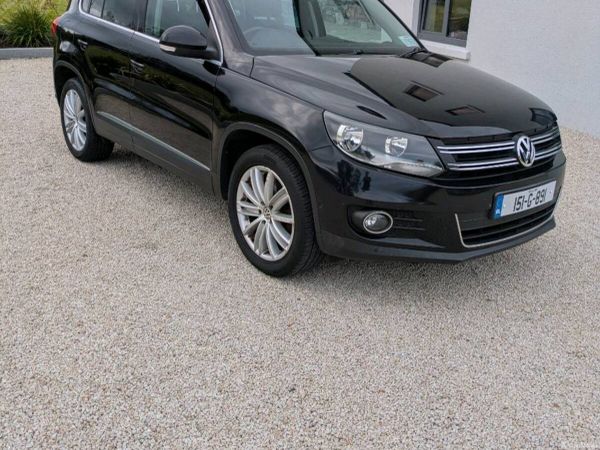 Volkswagen Tiguan SUV, Diesel, 2015, Black