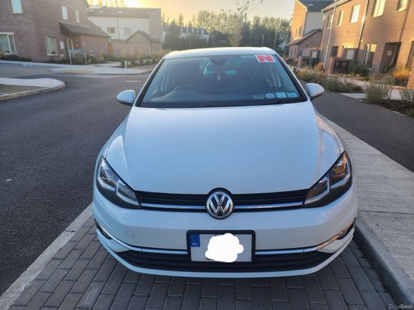 Volkswagen Golf Hatchback, Petrol, 2017, White