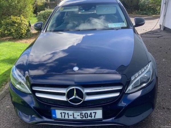 Mercedes-Benz C-Class Estate, Petrol Plug-in Hybrid, 2017, Blue