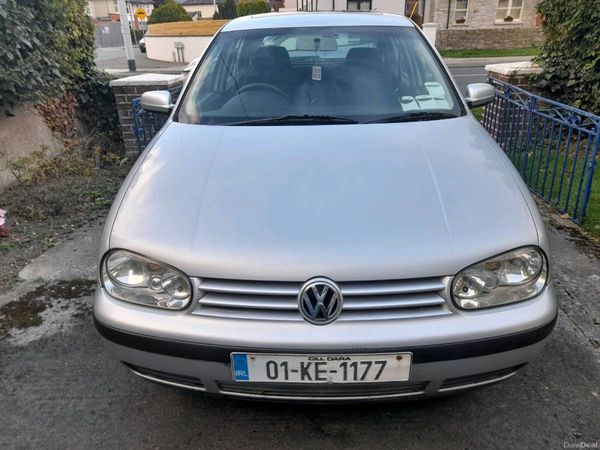 Volkswagen Golf Hatchback, Petrol, 2001, Silver