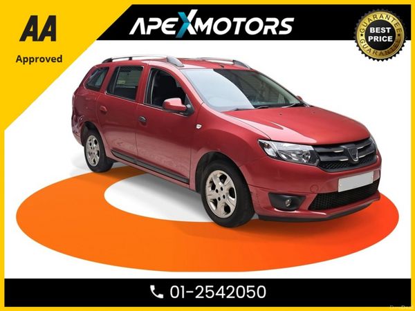 Dacia Logan Estate, Petrol, 2016, Red