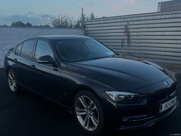 BMW 3-Series Saloon, Petrol Plug-in Hybrid, 2016, Black