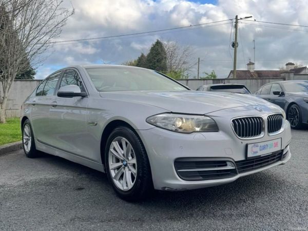 BMW 5-Series Saloon, Diesel, 2014, Silver