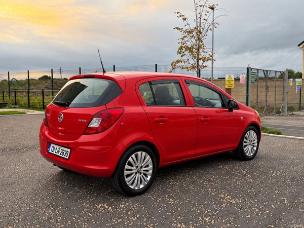 Vauxhall Corsa Hatchback, Petrol, 2013, Red