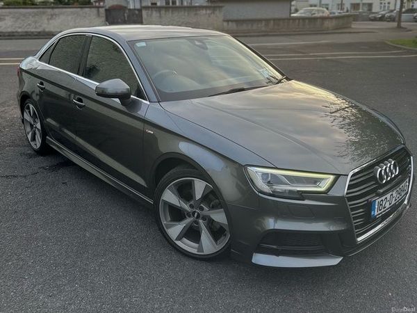 Audi A3 Saloon, Petrol, 2018, Grey