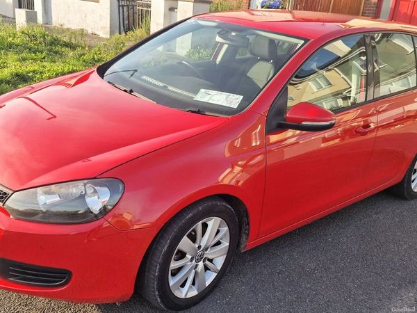 Volkswagen Golf Hatchback, Diesel, 2011, Red