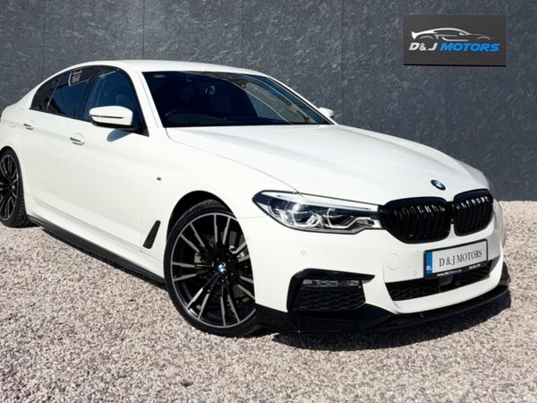 BMW 5-Series Saloon, Diesel, 2017, White