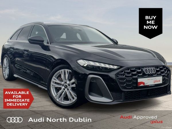 Audi A5 Estate, Petrol Plug-in Hybrid, 2025, Black