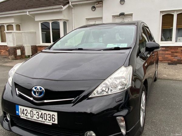 Toyota Prius MPV, Petrol Hybrid, 2014, Black