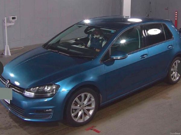 Volkswagen Golf Hatchback, Petrol, 2017, Blue