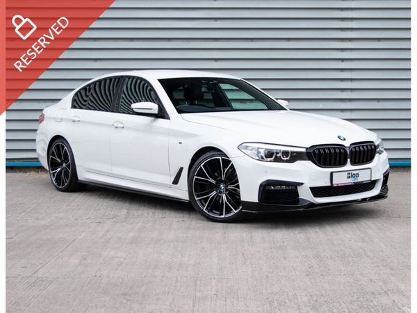 BMW 5-Series Saloon, Diesel, 2019, White