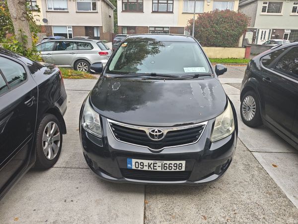 Toyota Avensis Saloon, Diesel, 2009, Black