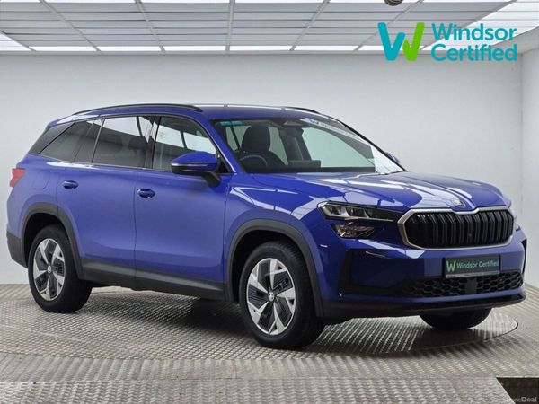 Skoda Kodiaq SUV, Petrol Plug-in Hybrid, 2025, Blue