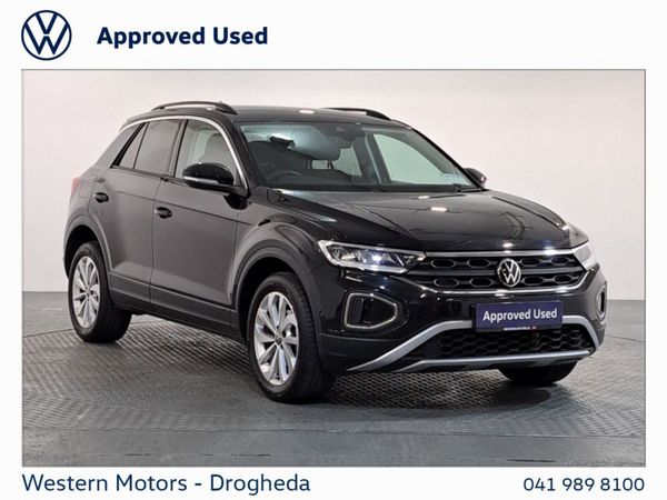 Volkswagen T-Roc SUV, Petrol, 2026, Black