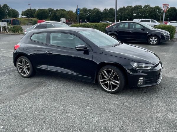 Volkswagen Scirocco Coupe, Diesel, 2016, Black