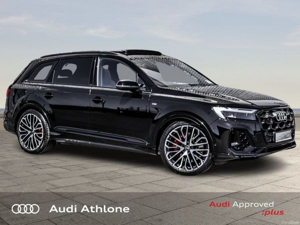 Audi Q7 SUV, Petrol Plug-in Hybrid, 2025, Black