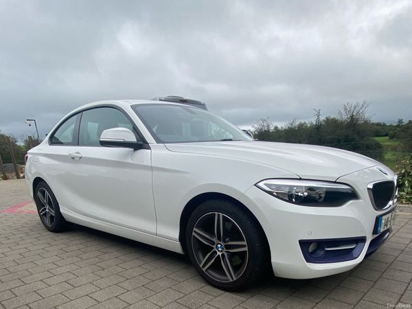 BMW 2-Series Coupe, Diesel, 2014, White