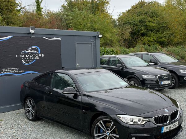 BMW 4-Series Coupe, Diesel, 2017, Black