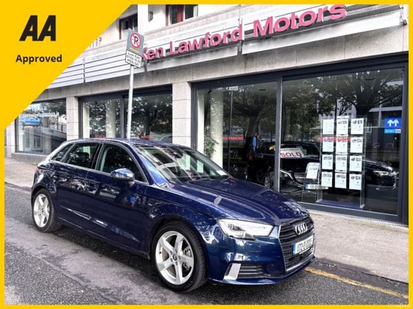 Audi A3 Hatchback, Petrol, 2017, Blue