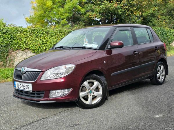 Skoda Fabia Hatchback, Petrol, 2012, Red