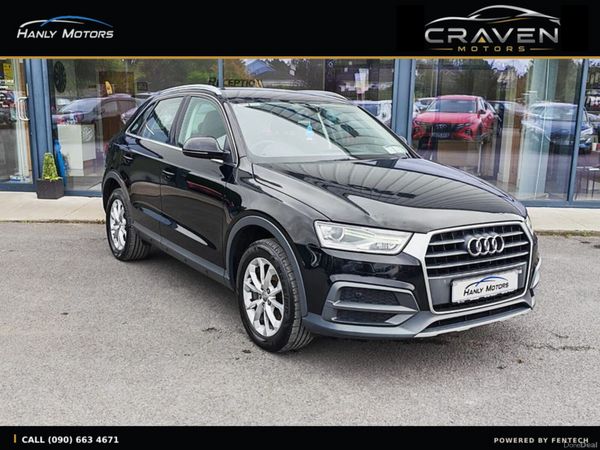 Audi Q3 SUV, Diesel, 2018, Black