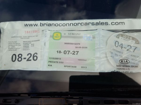Kia Sportage SUV, Diesel, 2013, Silver