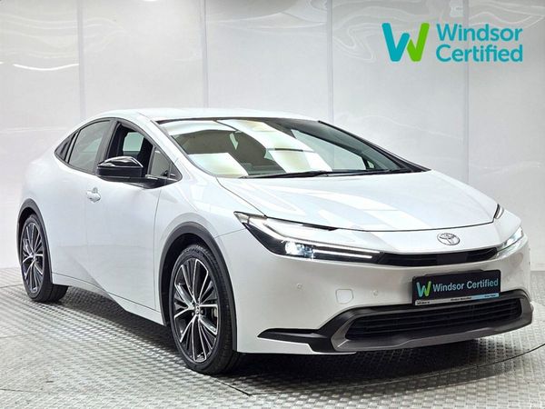 Toyota Prius Hatchback, Petrol Hybrid, 2024, White