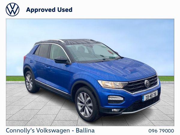 Volkswagen T-Roc SUV, Diesel, 2020, Blue