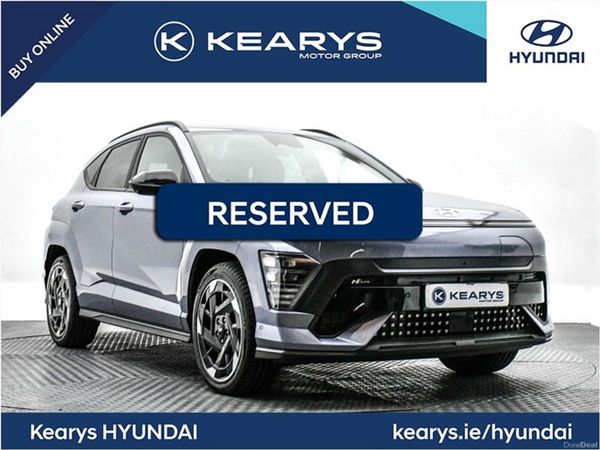 Hyundai KONA SUV, Electric, 2024, Blue