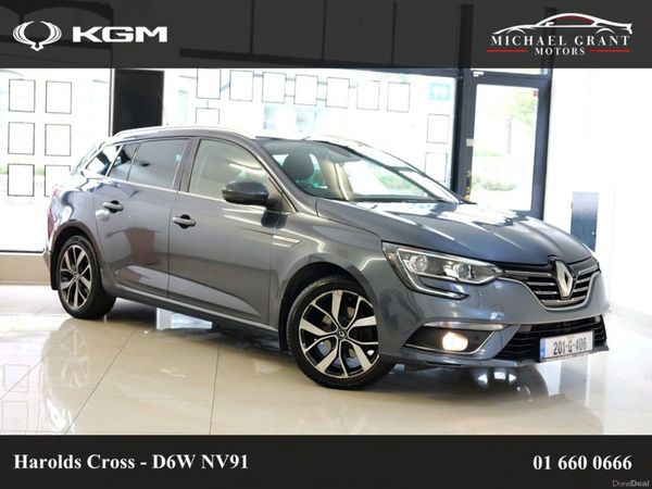 Renault Megane Estate, Petrol, 2020, Grey