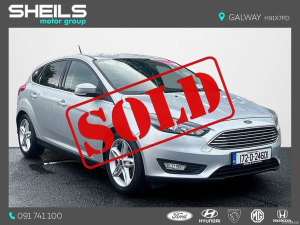 Ford Focus Hatchback, Petrol, 2017, Silver