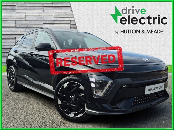 Hyundai KONA SUV, Electric, 2024, Black