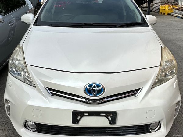 Toyota Prius MPV, Petrol Hybrid, 2012, White