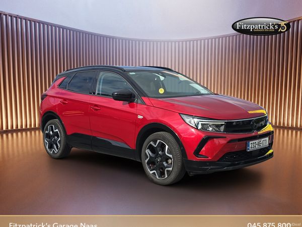 Opel Grandland X SUV, Petrol, 2023, Red