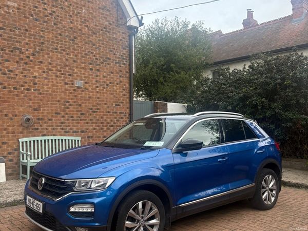 Volkswagen T-Roc SUV, Petrol, 2019, Blue