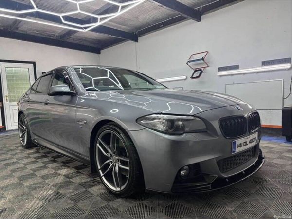 BMW 5-Series Saloon, Diesel, 2014, Grey