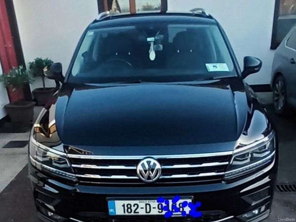 Volkswagen Tiguan SUV, Diesel, 2018, Black