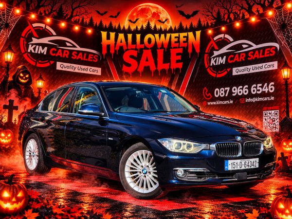 BMW 3-Series Saloon, Petrol, 2015, Blue