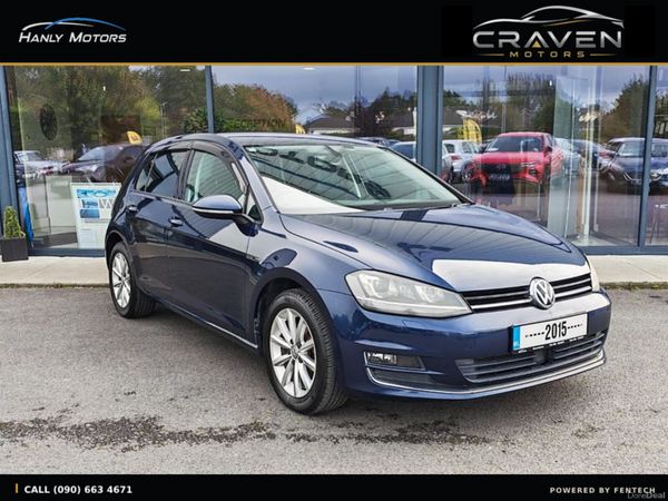 Volkswagen Golf Hatchback, Petrol, 2015, Blue