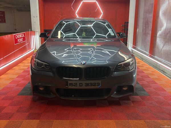 BMW 5-Series Saloon, Diesel, 2015, Grey