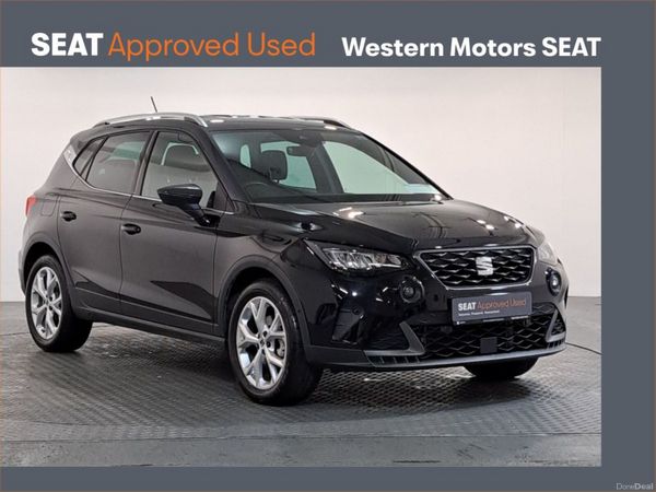 SEAT Arona SUV, Petrol, 2026, Black