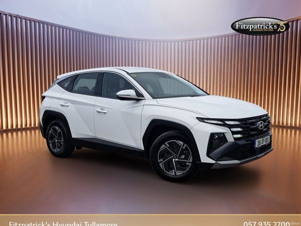 Hyundai Tucson SUV, Petrol Plug-in Hybrid, 2026, White