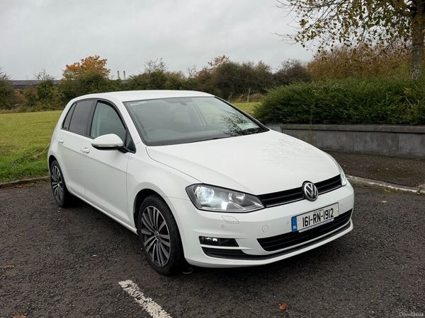 Volkswagen Golf Hatchback, Diesel, 2016, White