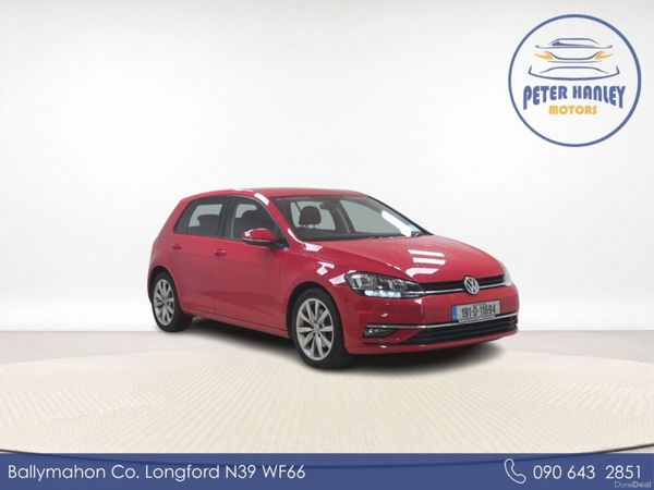 Volkswagen Golf Estate, Diesel, 2019, Red