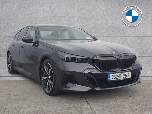 BMW 5-Series Saloon, Petrol Plug-in Hybrid, 2026, Grey