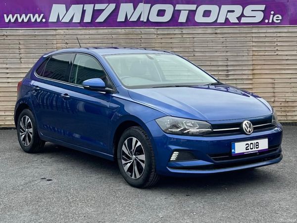 Volkswagen Polo Hatchback, Petrol, 2018, Blue