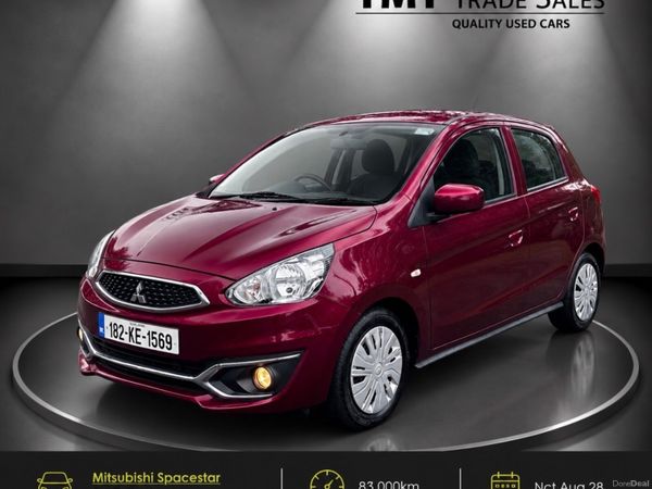 Mitsubishi Space Star Hatchback, Petrol, 2018, Red